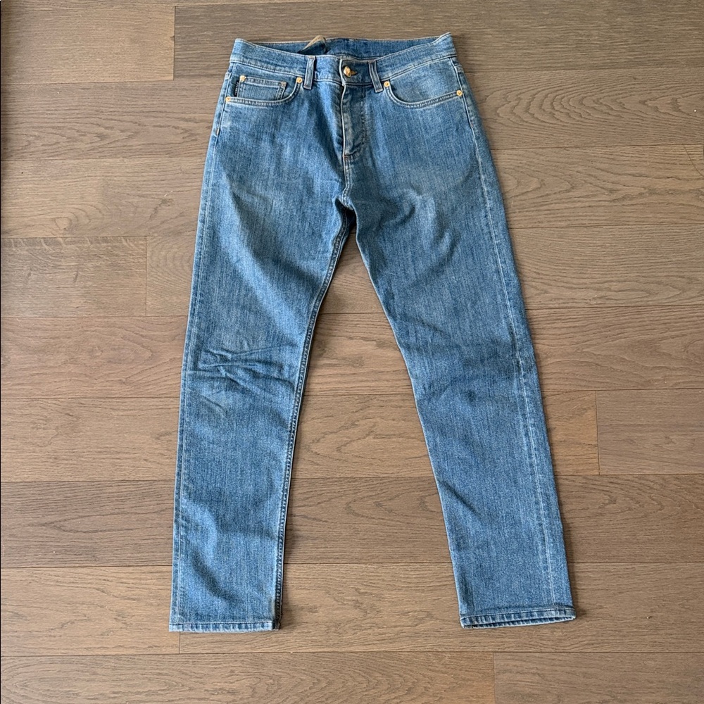 Versace Men's Blue Denim Jeans